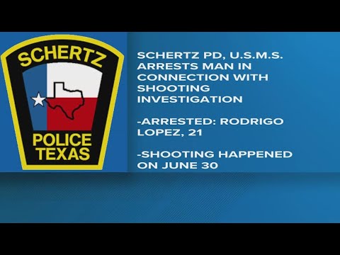 Schertz police and U.S. Marshals arrest 21-year-old man from San Antonio