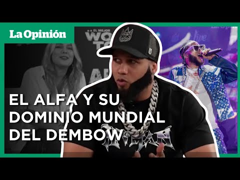 El Alfa reveló cómo alcanzó la cima global con el Dembow | La Opinión