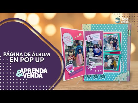 PÁGINA DE ÁLBUM EN POP UP en Aprenda y Venda - Teleamiga