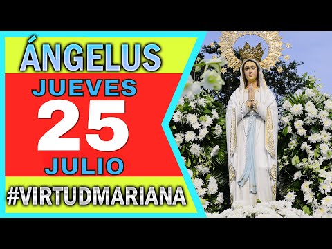 ANGELUS de hoy Jueves 25 de Julio del 2024 | Virtud Mariana