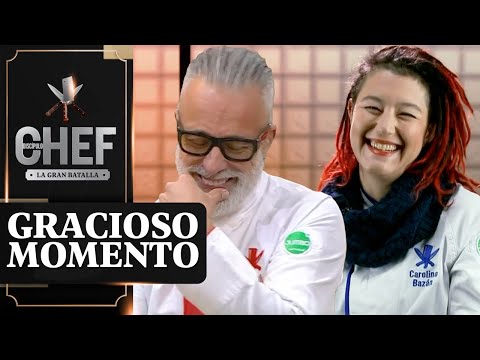 GANAS DE GRITAR China Bazán y Sergi Arola cambiaron de puestos en El Discípulo del Chef