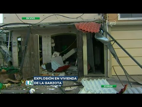 Se registró una explosión dentro de una vivienda en la ciudadela La Garzota