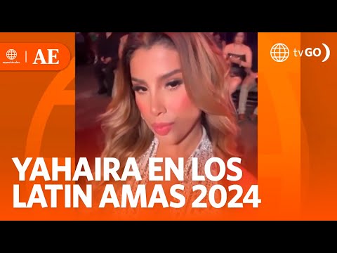 Yahaira Plasencia en los Latin American Music Awards | América Espectáculos (HOY)