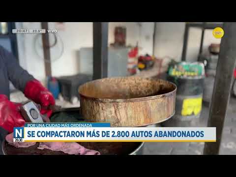 Se compactaron más de 2.800 autos abandonados ?N20:30?11-10-24