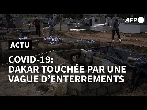 Covid: dans les cimetières de Dakar, on a jamais eu autant d'enterrements | AFP