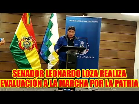 SENADOR LEONARDO LOZA LA M4RCHA EXIGE JUSTICI4 POR LAS M4SACRES DEL 2019 EN BOLIVIA.