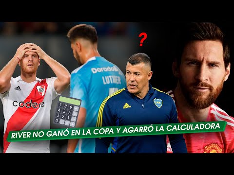 Las CHANCES de RlVER para CLASIFICAR + Noticias de BOCA + ¿MESSI al MANCHESTER UNITED?