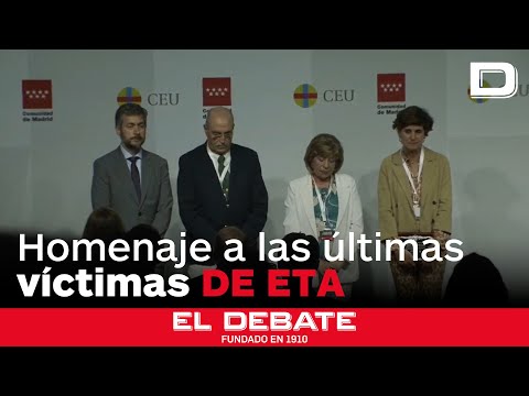 Homenaje a los últimos asesinados por ETA: Carlos Sáenz de Tejada García y Diego Salvá Lezaun
