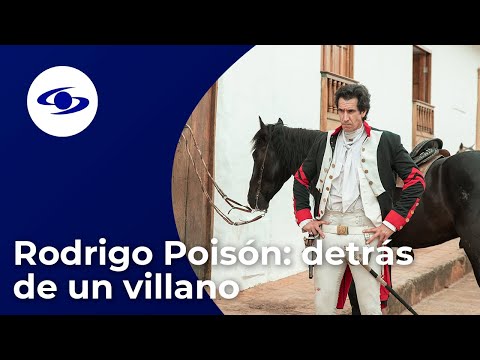 ¿En qué se parecen José María Montenegro y Rodrigo Poisón? El actor cuenta detalles de este villano