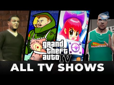 GTA IV Complete Edition - All TV Shows [4K 60fps]