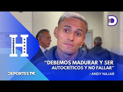 Andy Najar comparte su autocrítica posteriores a las dos fechas FIFA´s que disputó Honduras