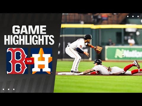 Red Sox vs. Astros Game Highlights (8/21/24) | MLB Highlights