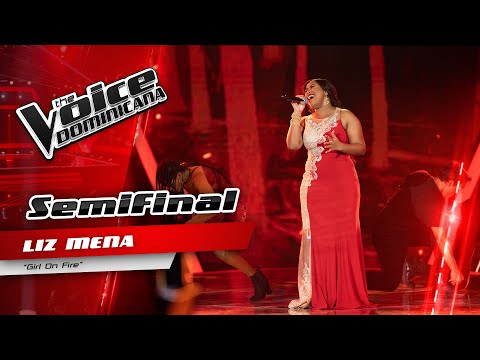 Liz Mena – Girl On Fire | Semi-Final | The Voice Dominicana 2021