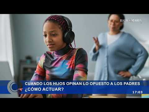 Opiniones distintas entre padres e hijos