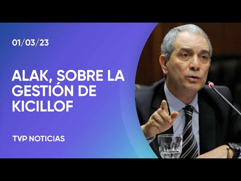 Alak: La gestión de Axel Kicillof es extraordinaria