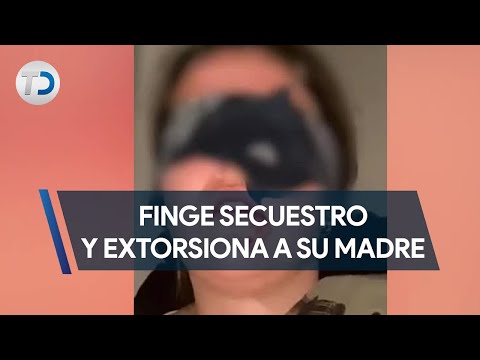 Mujer finge secuestro para extorsionar a su madre en España