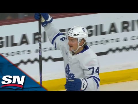 Maple Leafs McMann Stays Hot, Tucks Home Cheeky Redirect To Open Scoring Early