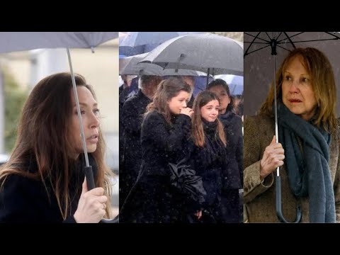 Obsèques d'Hervé Temime : Laura Smet, Claire Chazal et Cécilia Attias entourent sa veuve Sophie