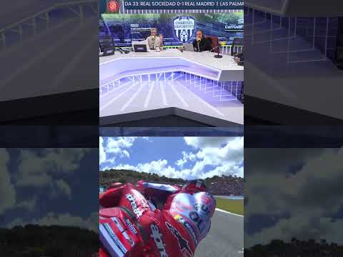 OH NO MÁRQUEZ | Reacción de Mela Chércoles a la caída de Marc iba primero en el sprint de Jerez