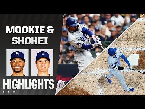 Mookie Betts & Shohei Ohtani show out! Combine for 2 HR , 2 SB and 5 RBI! | 大谷翔平ハイライト