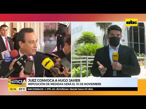 Audiencia de imposición de medidas a Hugo Javier será el 10 de noviembre