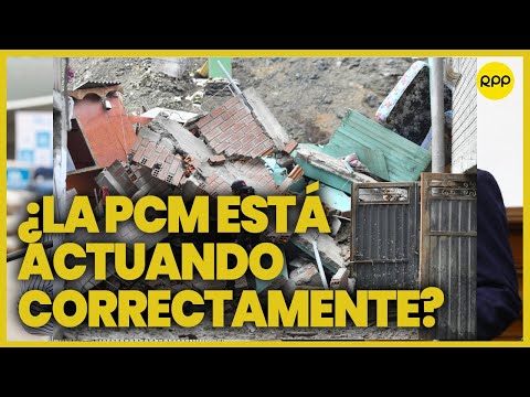 Desastre en Perú: “Se debe tomar un plan de acción inmediata directa”