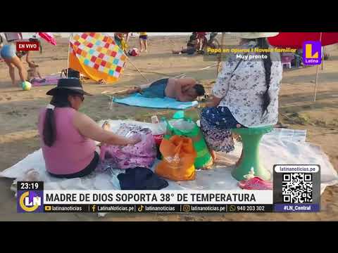Temperaturas en Madre de Dios llegan a los 40 grados debido a ola de calor