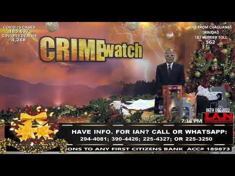 TUESDAY 06TH DECEMBER 2022  -  CRIME WATCH LIVE