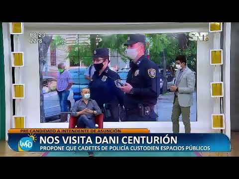Recibimos a Dani Centurión Precandidato a Intendente de Asunción