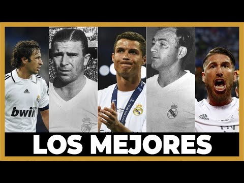 TOP 50 MEJORES JUGADORES REAL MADRID