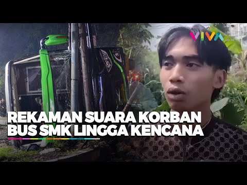 Cerita Siswa Selamat Kecelakaan Bus SMK Lingga Kencana, Bus Sempat Bongkar Mesin