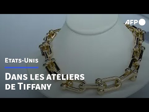 Le bijoutier de luxe américain Tiffany's ouvre les portes de son atelier à New York | AFP