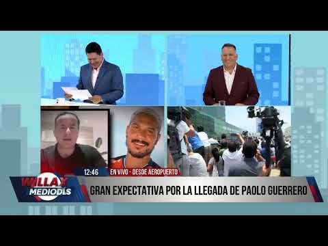 Willax Noticias Edición Mediodía - FEB 20 - 3/3 - PAOLO GUERRERO LLEGÓ A LIMA | Willax
