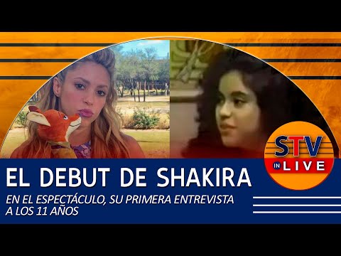 EL DEBUT DE SHAKIRA EN EL ESPECTÁCULO, SU PRIMERA ENTREVISTA A LOS 11 AÑOS