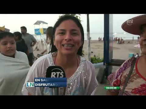 Miles de turistas visitaron playas de Santa Elena