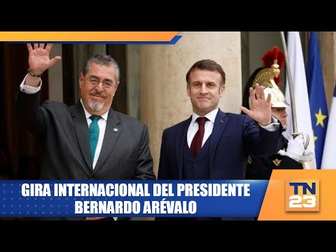 Gira internacional del presidente Bernardo Arévalo