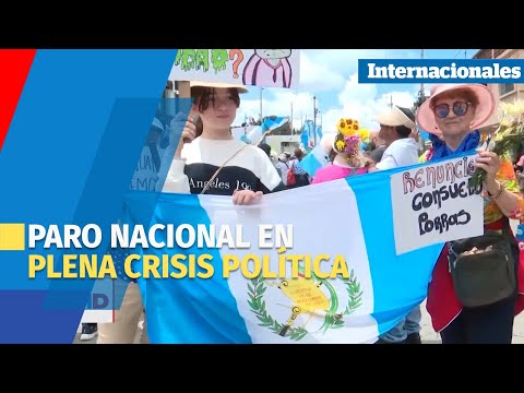 Guatemala: Paro nacional en plena crisis política