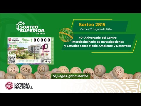 SORTEO MAYOR NO: 3936: Jóvenes Construyendo el Futuro