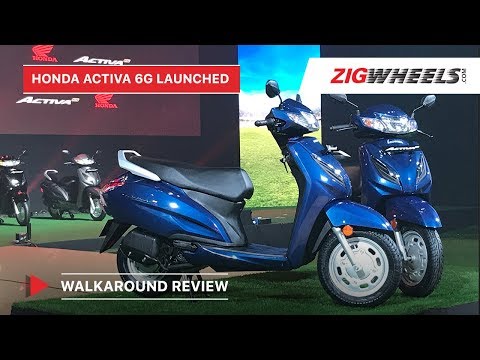 Honda Activa 6G Walkaround Review, BS6 Launch, Price, Features & More
