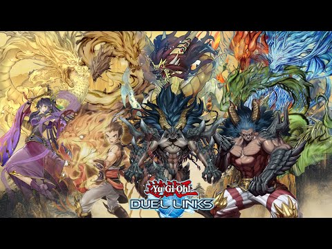 【遊戲王Duel Links】 沒有效果的王牌怪獸 天威之鬼神！ 重點連結召喚無效果怪獸的天威牌組，利用各種天威龍保護和反擊，同步召喚輝龍星－攝服解場！ [Yu-Gi-Oh! Duel Links]