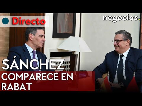 DIRECTO | Sánchez comparece desde Rabat tras el viaje oficial a Marruecos