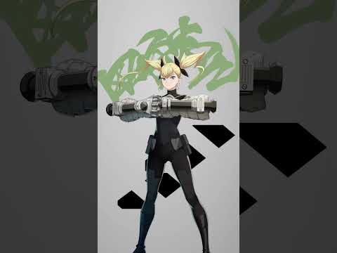 キャラクターボイス動画丨次元識別怪獣兵器(ディメンションナンバーズ)2・#四ノ宮キコル  (CV: #ファイルーズあい )#怪獣8G #怪獣8号 #KaijuNo8