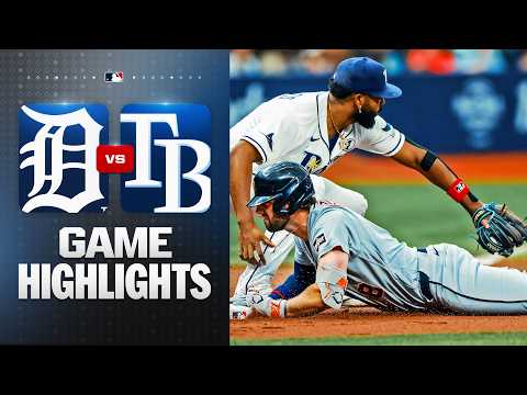 디트로이트 타이거스 vs 탬파베이 레이스 경기 하이라이트 (6/2/26) | MLB 하이라이트
