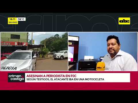Asesinan a periodista en Pedro Juan Caballero