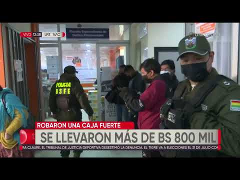 Millonario robo en la zona de Santa Rosa de El Alto