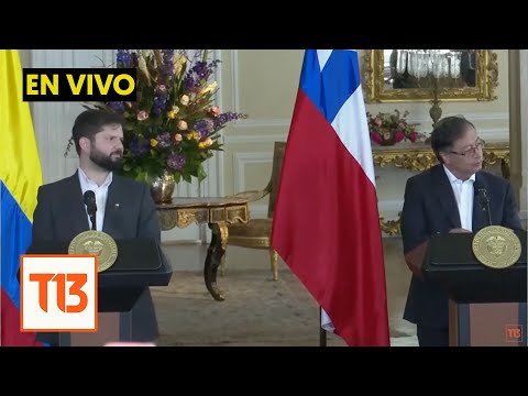 Boric se reúne con presidente de Colombia