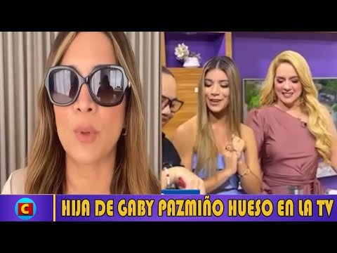 HIJA de Gabriela Pazmiño hueso de presentadora en RTS