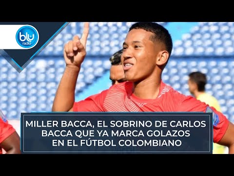 Miller Bacca, el sobrino de Carlos Bacca que ya marca golazos en el fútbol colombiano