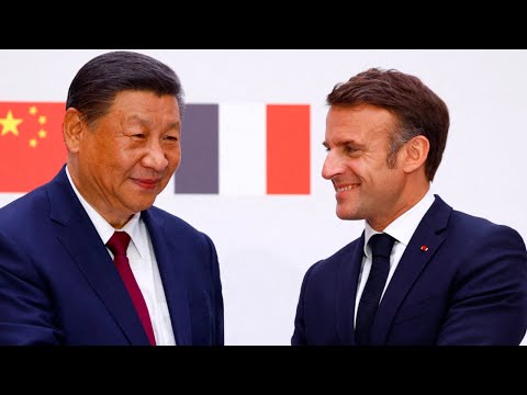 Ukraine : Emmanuel Macron salue les «engagements» chinois «à s'abstenir de vendre toute arme» à M…