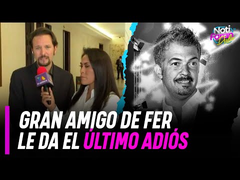 Gran amigo de Fernando del Solar llega a darle el último adiós